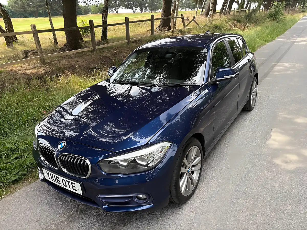 Used 2016 BMW 1 Series Sport Blue - Interior and Exterior details 19