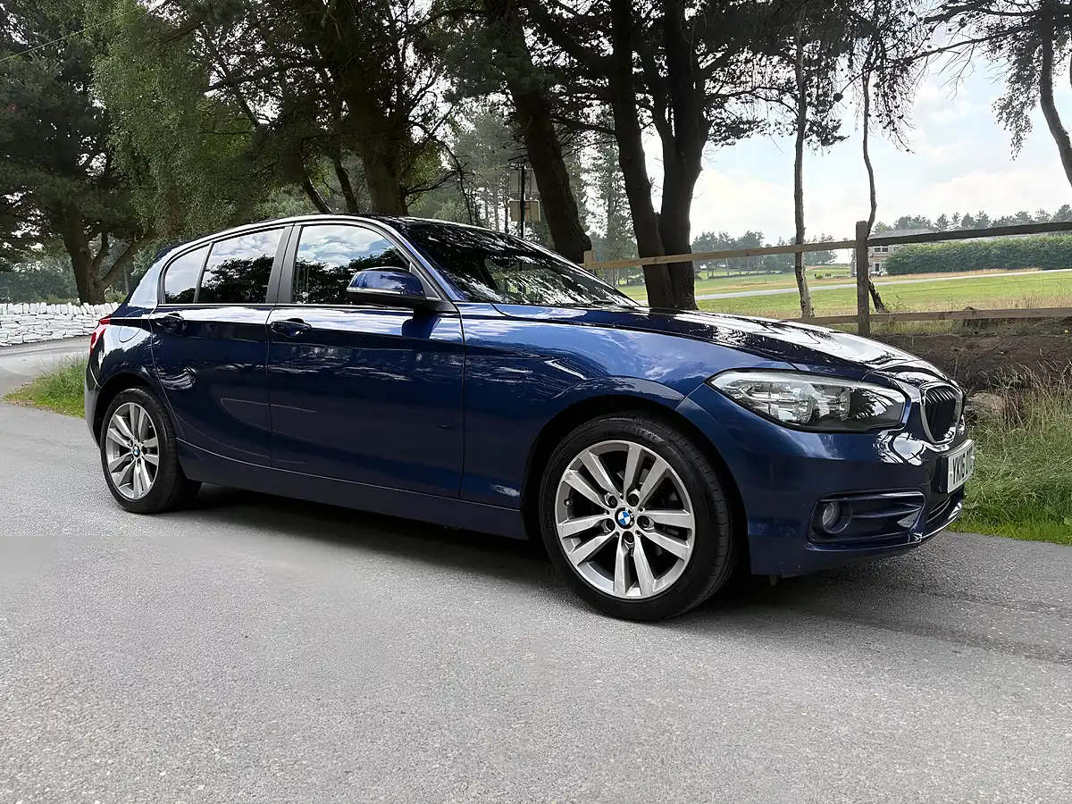 Used 2016 BMW 1 Series Sport Blue - Interior and Exterior details 2