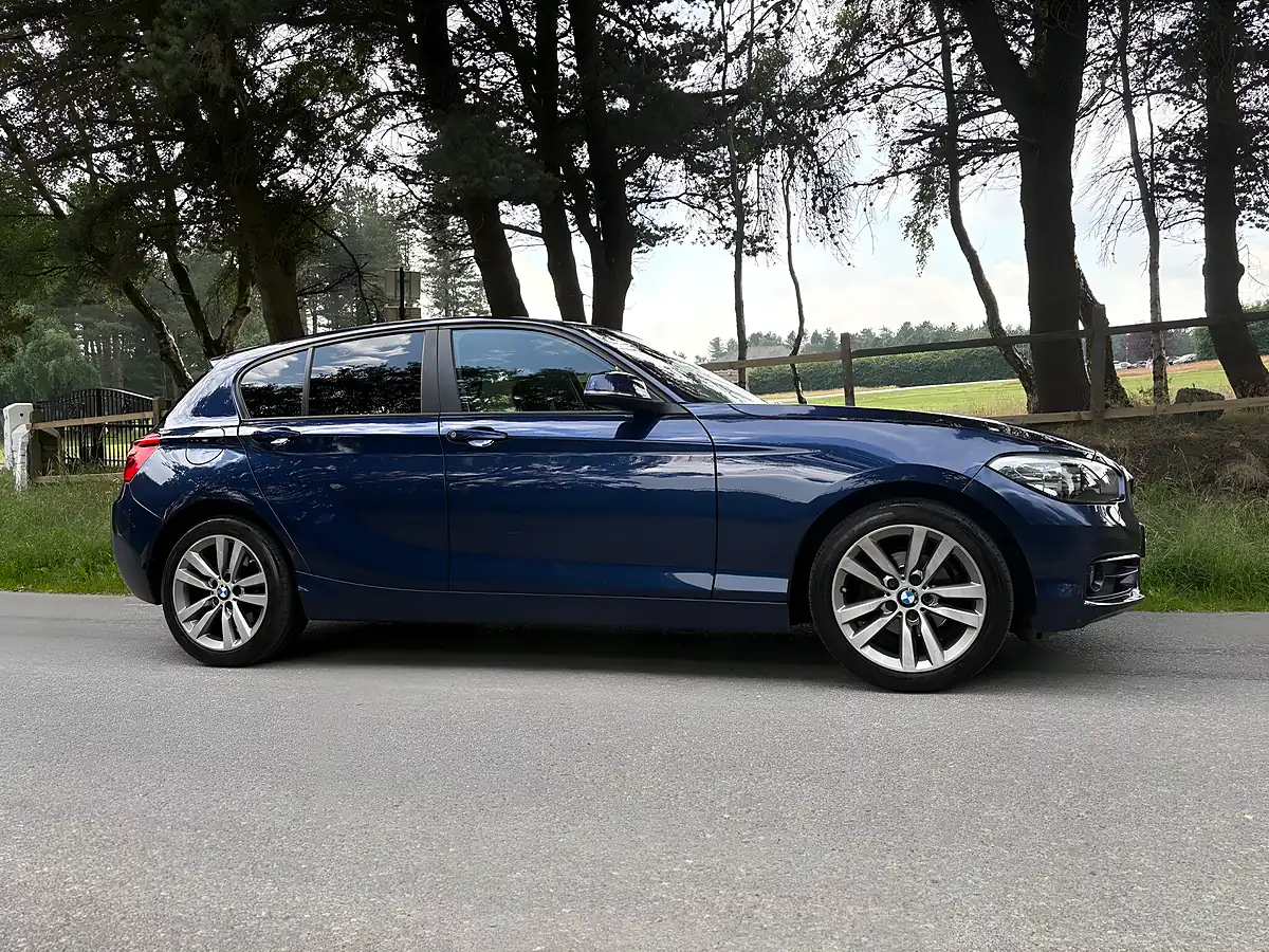 Used 2016 BMW 1 Series Sport Blue - Interior and Exterior details 3