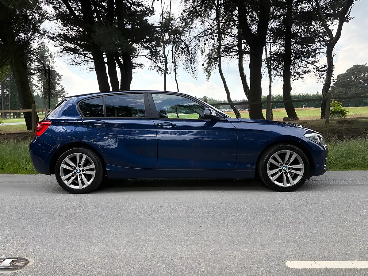 Used 2016 BMW 1 Series Sport Blue - Interior and Exterior details 4