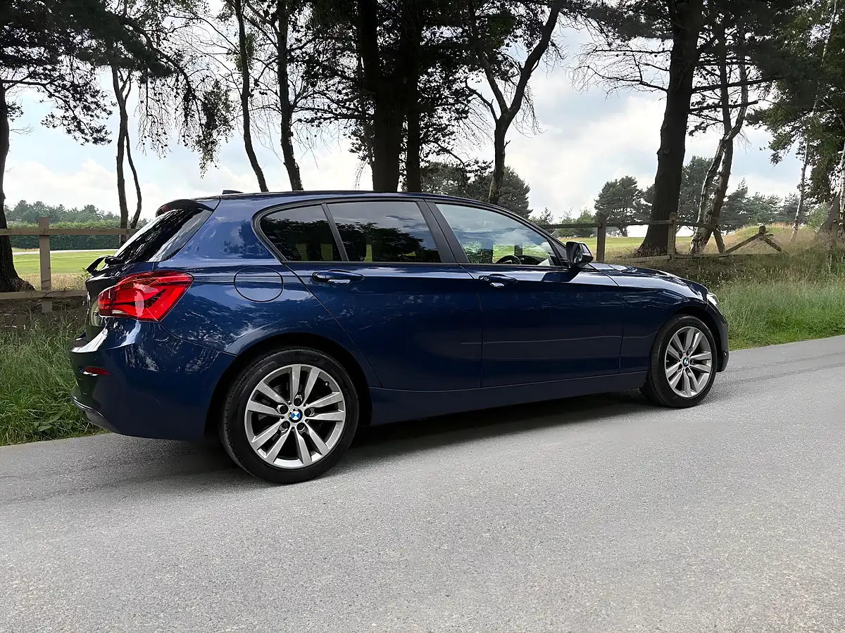 Used 2016 BMW 1 Series Sport Blue - Interior and Exterior details 5