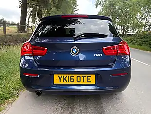 Used 2016 BMW 1 Series Sport Blue - Interior and Exterior details 8