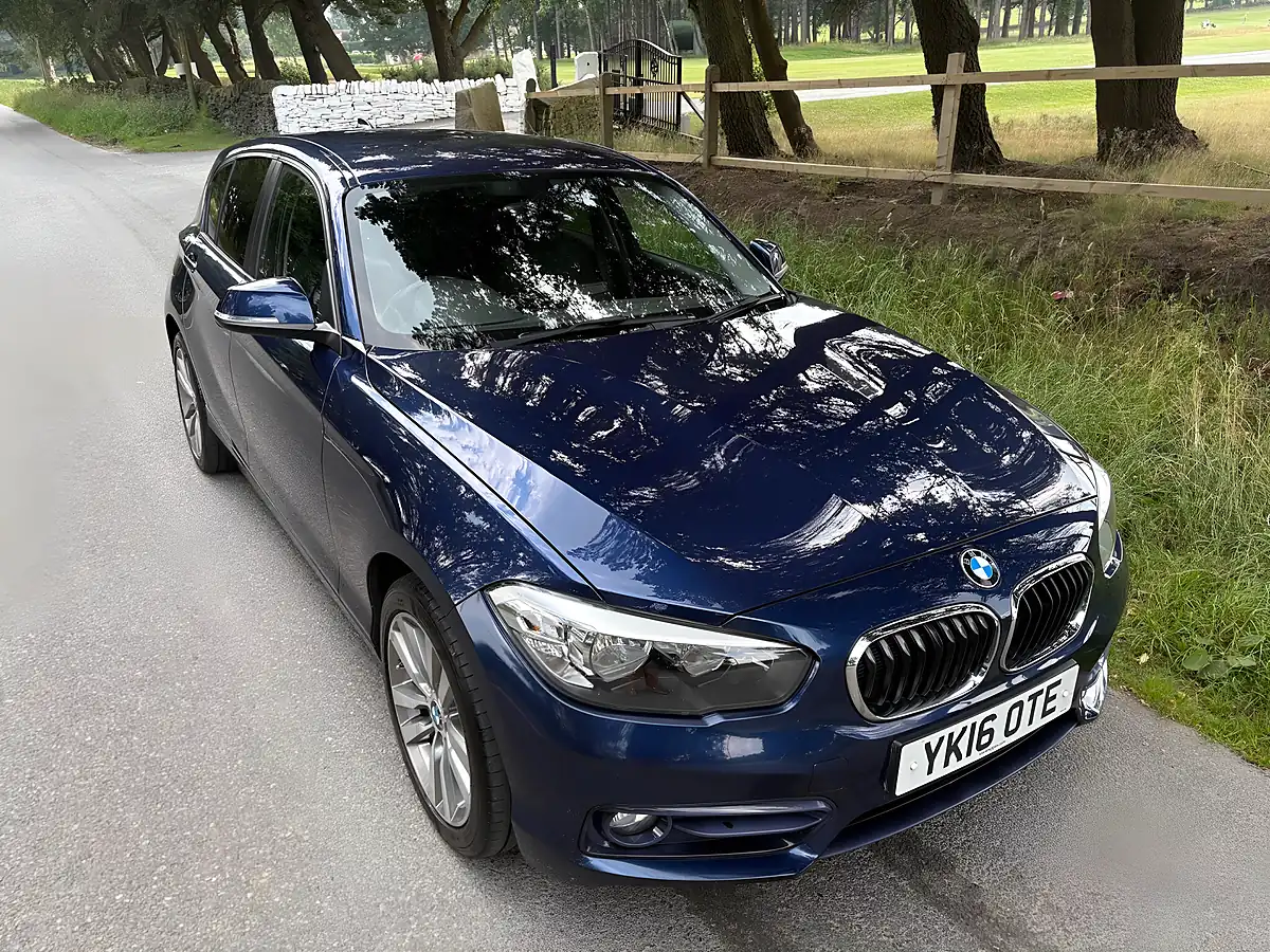 Used 2016 BMW 1 Series Sport Blue - Interior and Exterior details 9