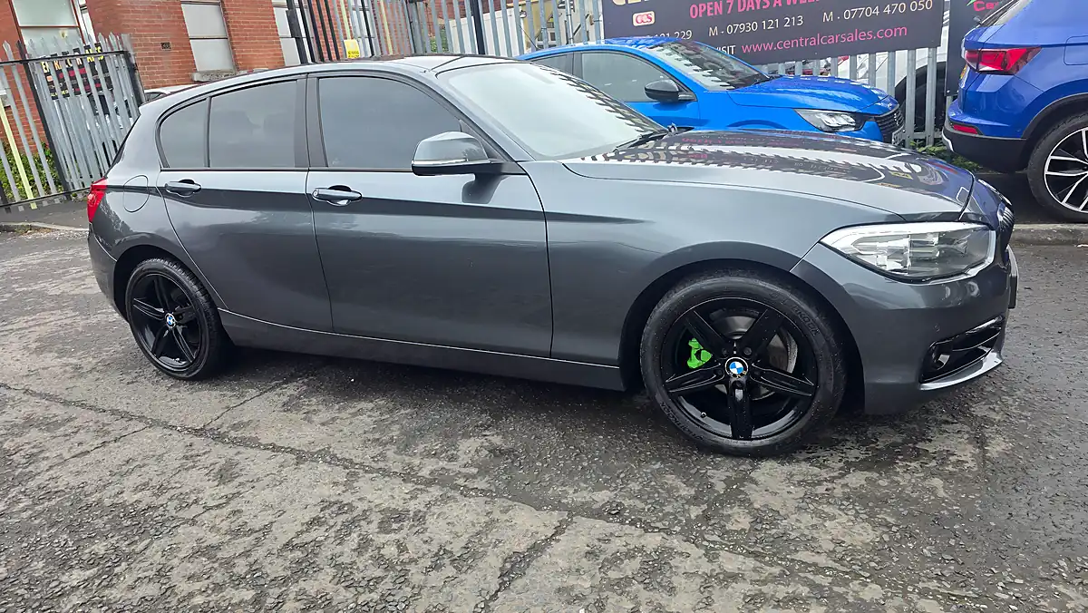 Used 2016 BMW 1 Series Sport Grey - Front View