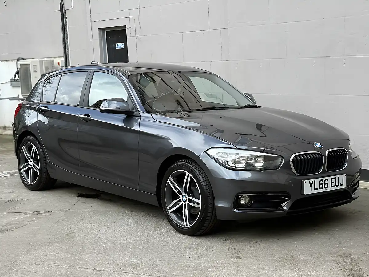 Used 2016 BMW 1 Series Sport Mineral Grey - Front View
