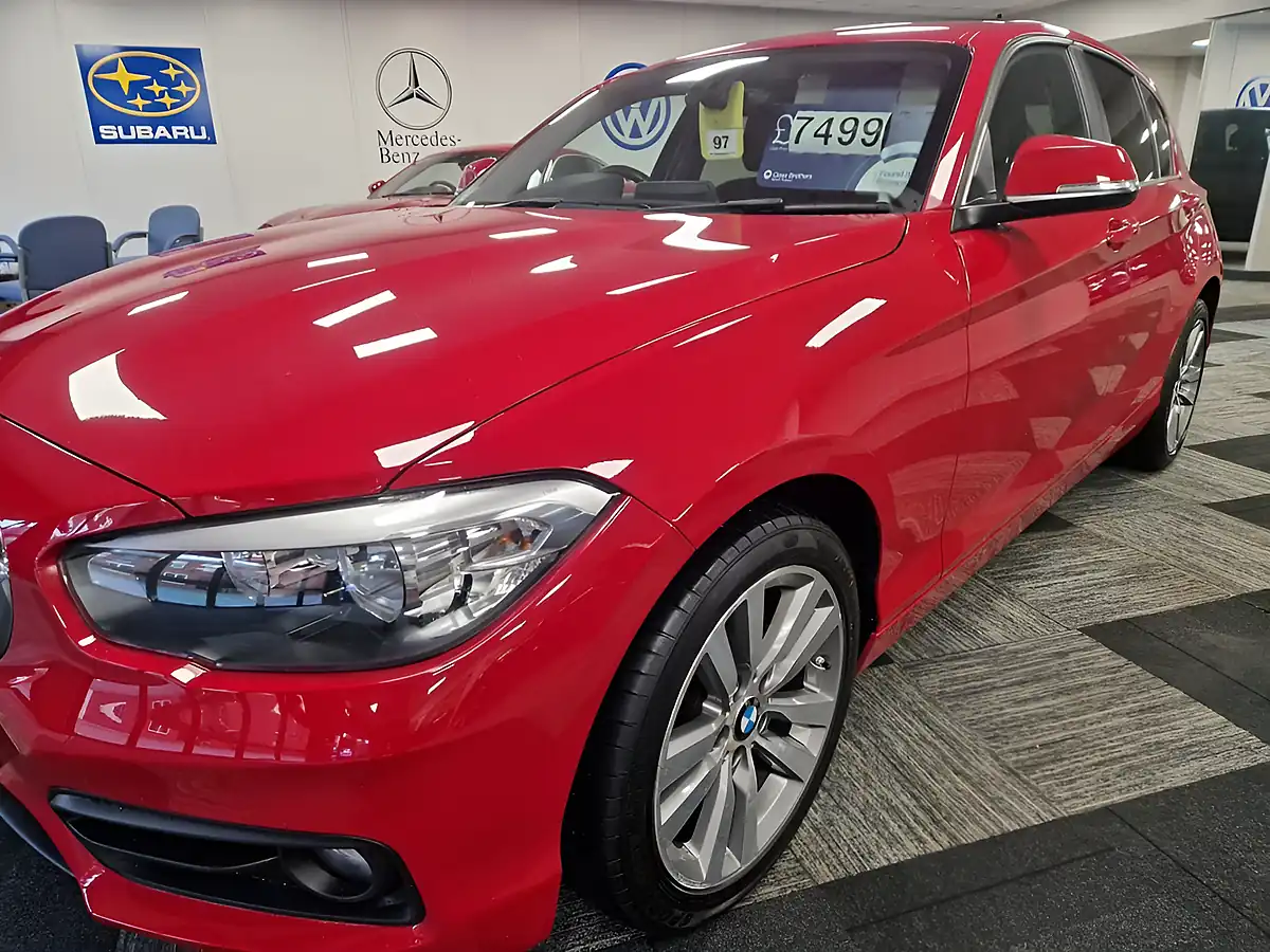 Used 2016 BMW 1 Series Sport Red - Interior and Exterior details 11
