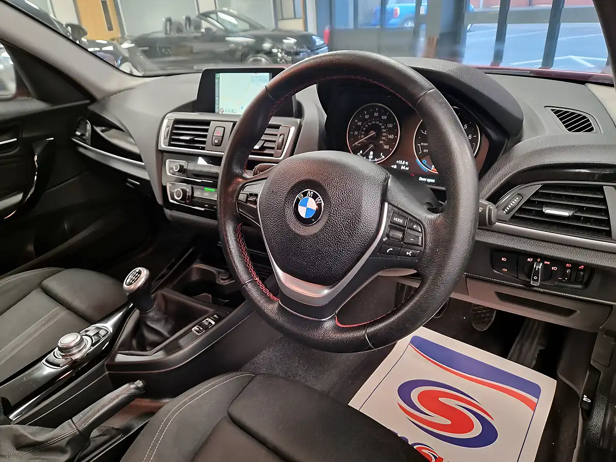 Used 2016 BMW 1 Series Sport Red - Interior and Exterior details 15