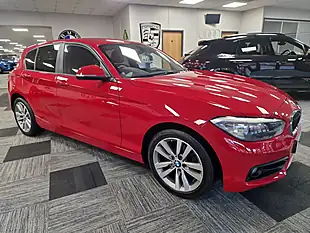 Used 2016 BMW 1 Series Sport Red - Interior and Exterior details 2
