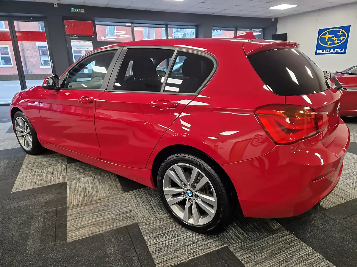 Used 2016 BMW 1 Series Sport Red - Interior and Exterior details 4