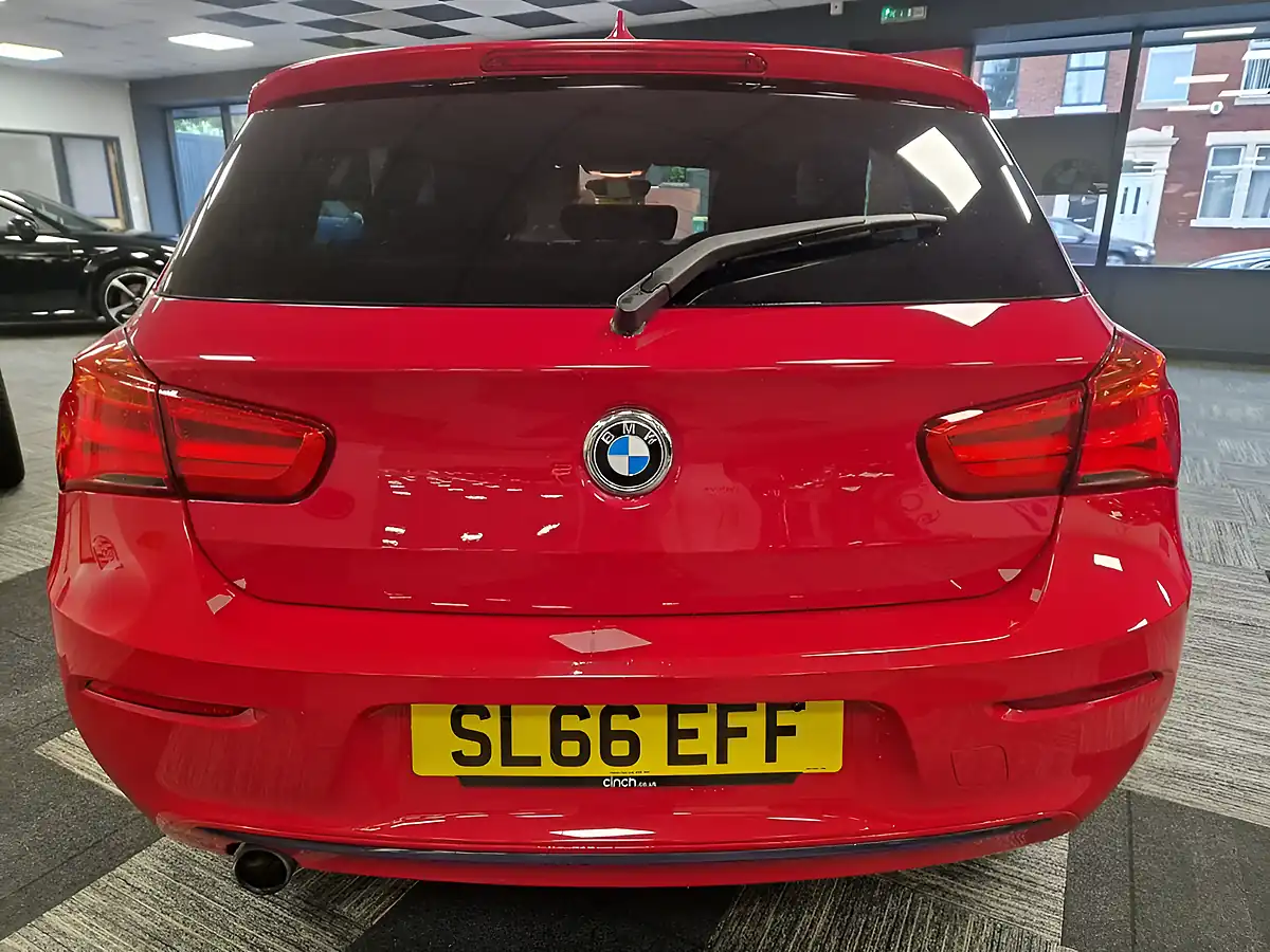 Used 2016 BMW 1 Series Sport Red - Interior and Exterior details 9
