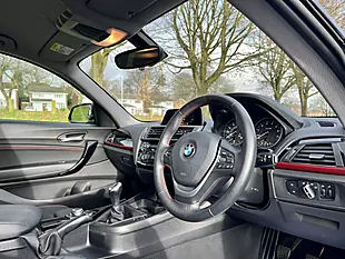 Used 2016 BMW 1 Series Sport Sapphire Black - Interior and Exterior details 4
