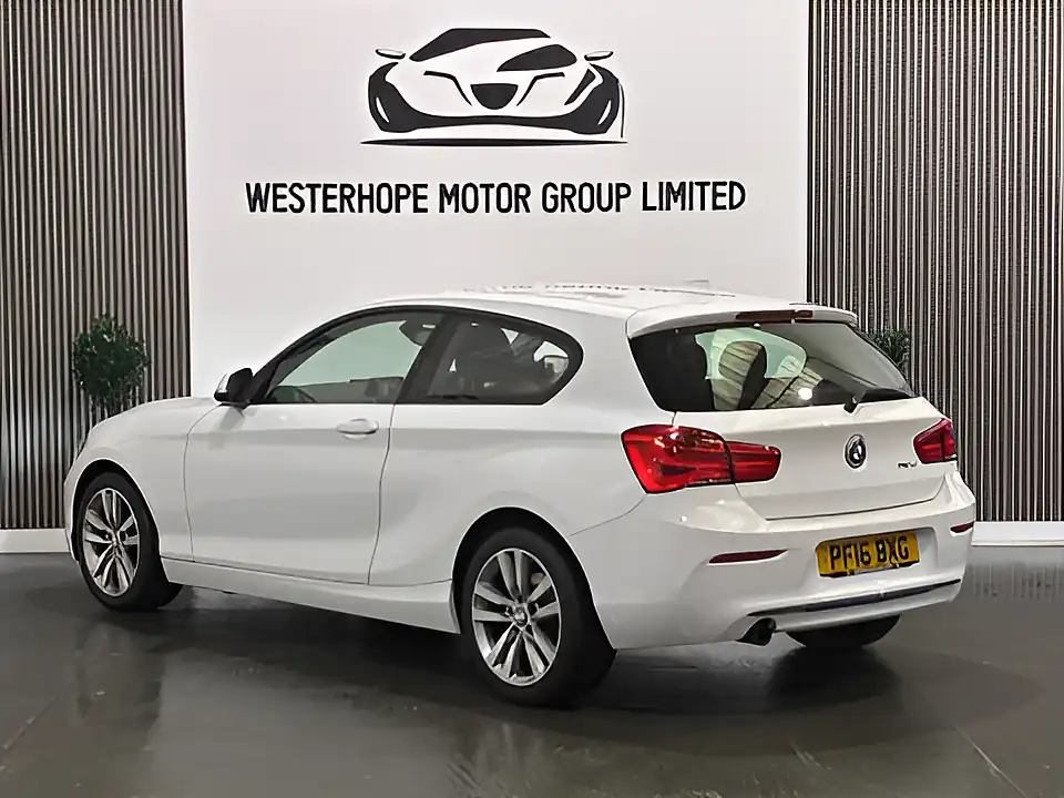 Used 2016 BMW 1 Series Sport White - Interior and Exterior details 2