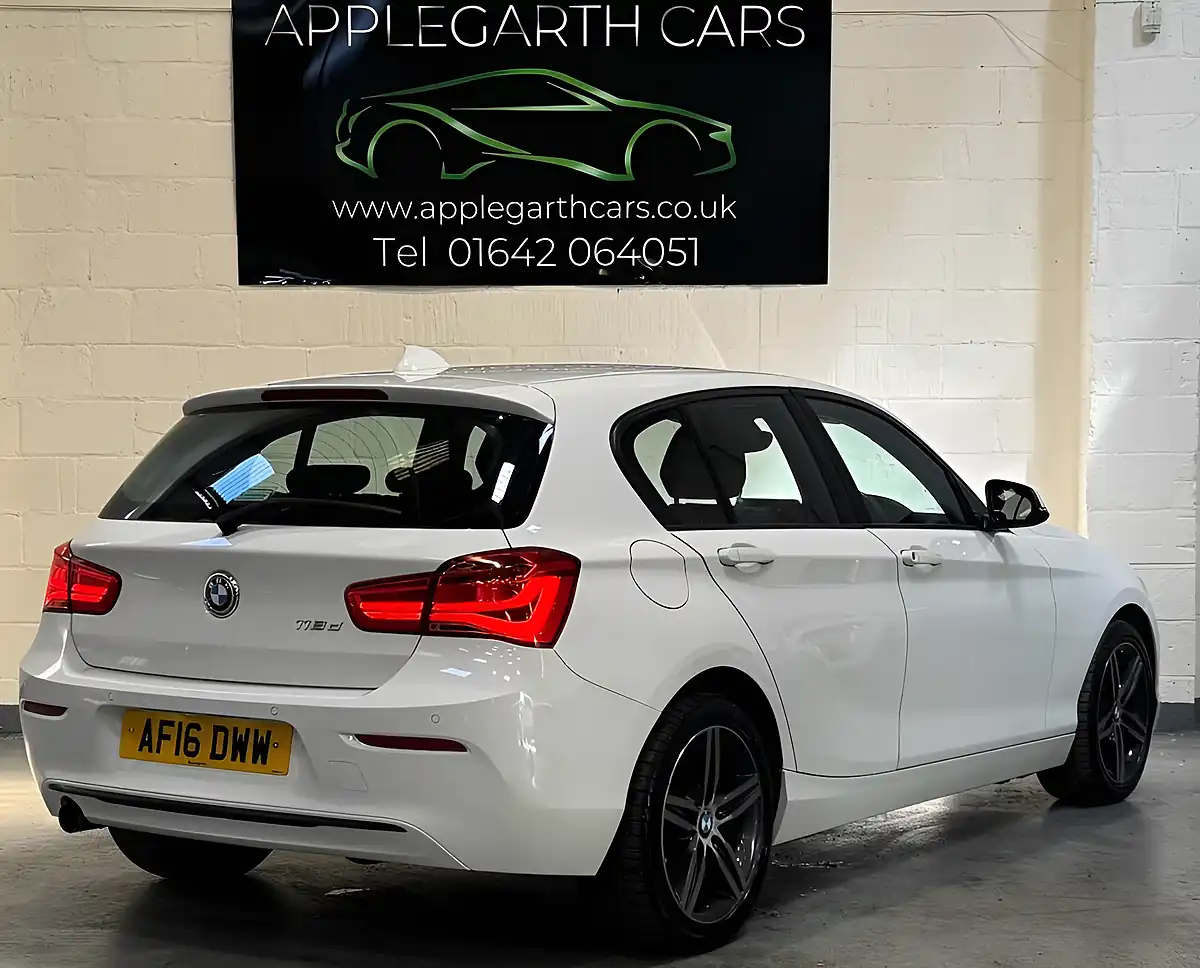 Used 2016 BMW 1 Series Sport White - Interior and Exterior details 3