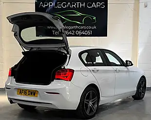 Used 2016 BMW 1 Series Sport White - Interior and Exterior details 4