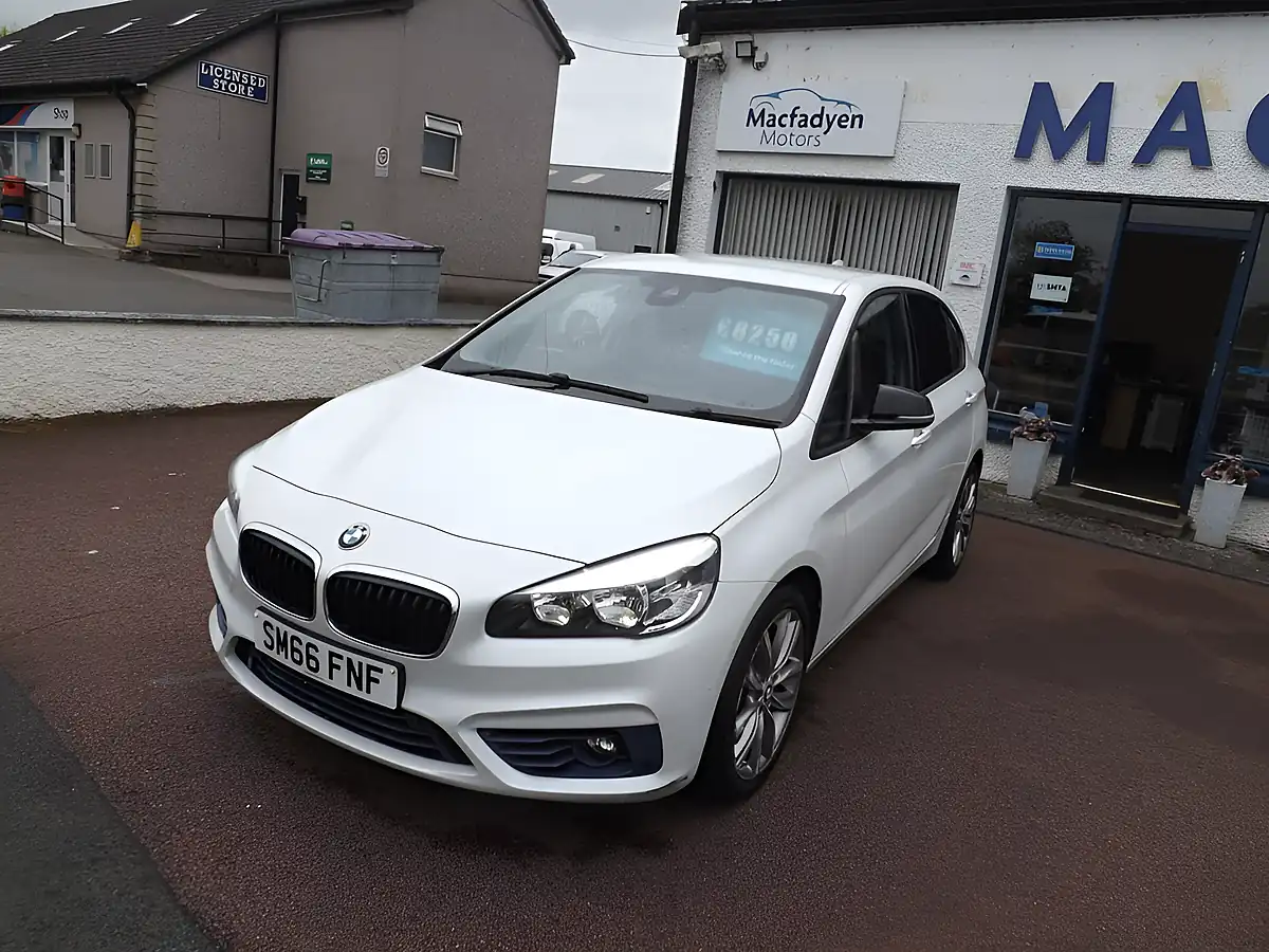 Used 2016 BMW 2 Series Active Tourer Sport White - Interior and Exterior details 3