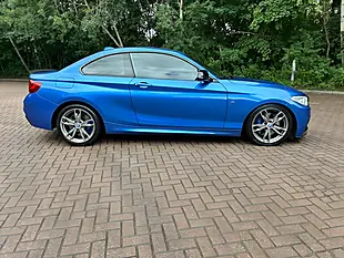 Used 2016 BMW 2 Series Blue - Interior and Exterior details 4