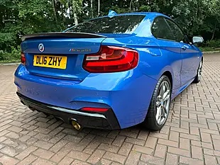 Used 2016 BMW 2 Series Blue - Interior and Exterior details 7