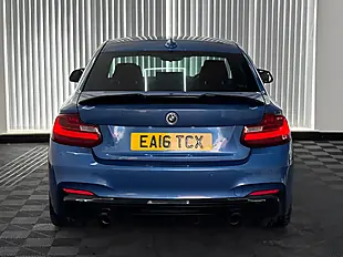 Used 2016 BMW 2 Series Coupe Estoril Blue - Interior and Exterior details 10