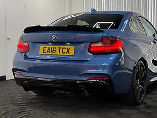 Used 2016 BMW 2 Series Coupe Estoril Blue - Interior and Exterior details 11