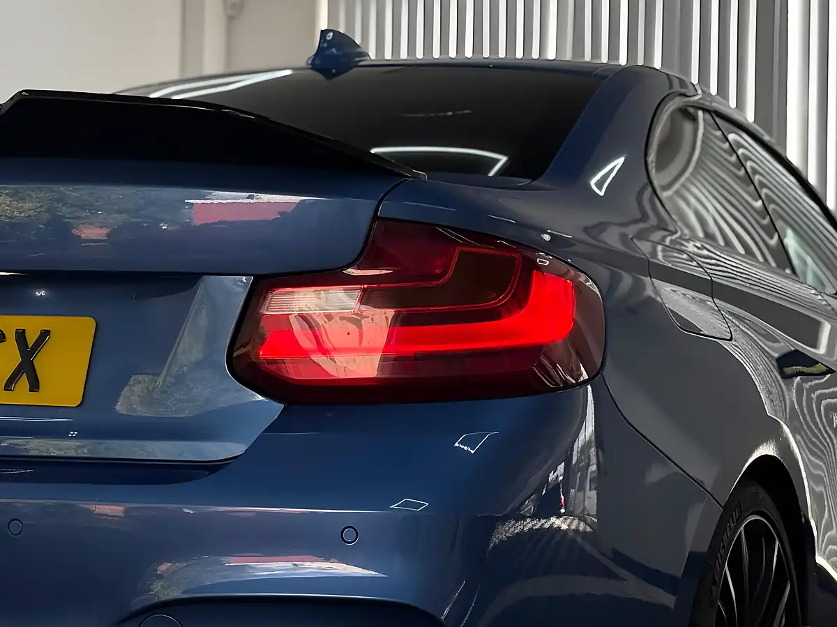 Used 2016 BMW 2 Series Coupe Estoril Blue - Interior and Exterior details 12