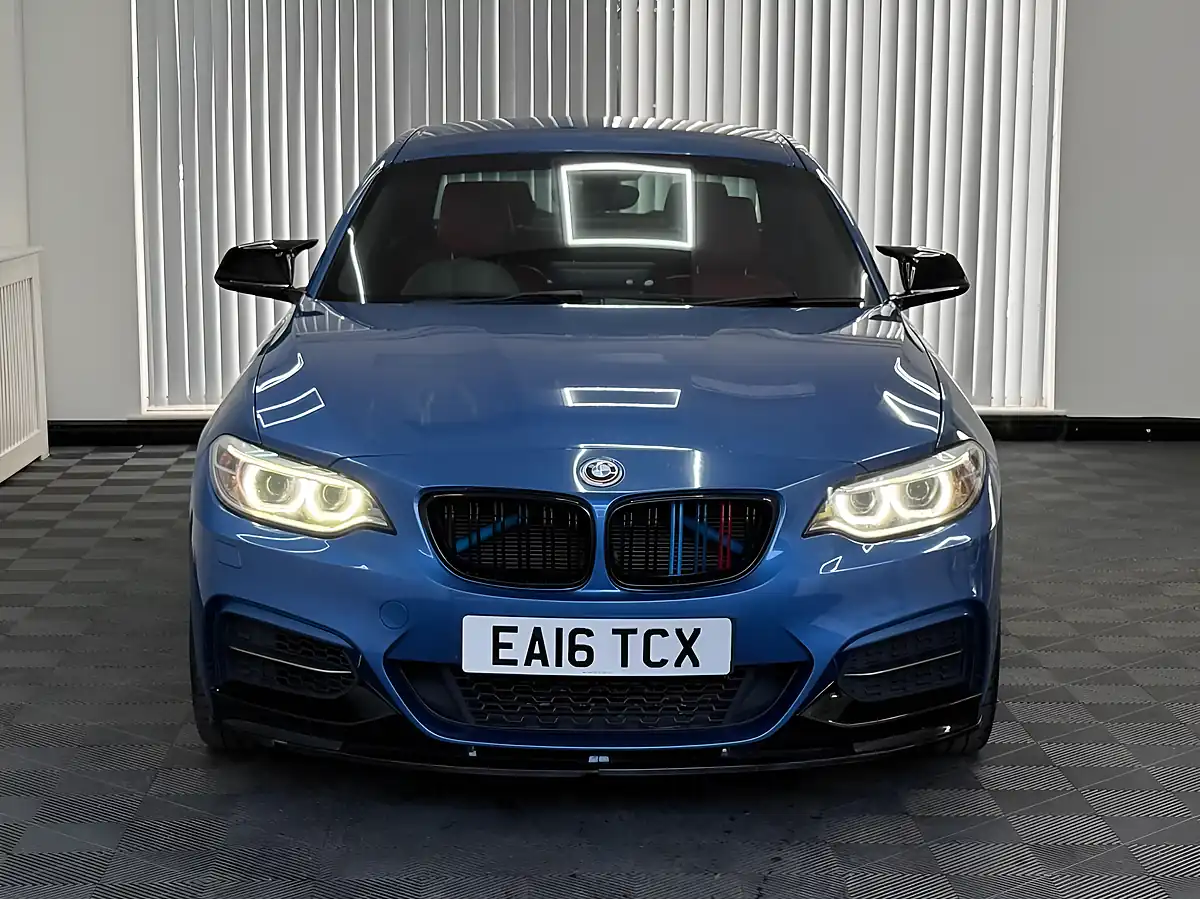 Used 2016 BMW 2 Series Coupe Estoril Blue - Interior and Exterior details 7