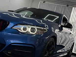 Used 2016 BMW 2 Series Coupe Estoril Blue - Interior and Exterior details 8