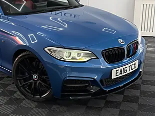 Used 2016 BMW 2 Series Coupe Estoril Blue - Interior and Exterior details 9