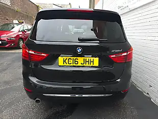 Used 2016 BMW 2 Series Gran Tourer Luxury Black - Interior and Exterior details 9