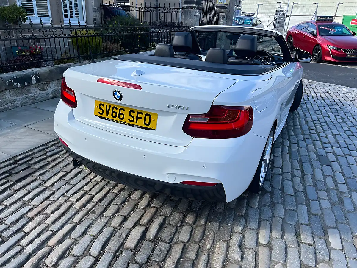 Used 2016 BMW 2 Series M Sport Alpine White - Interior and Exterior details 15