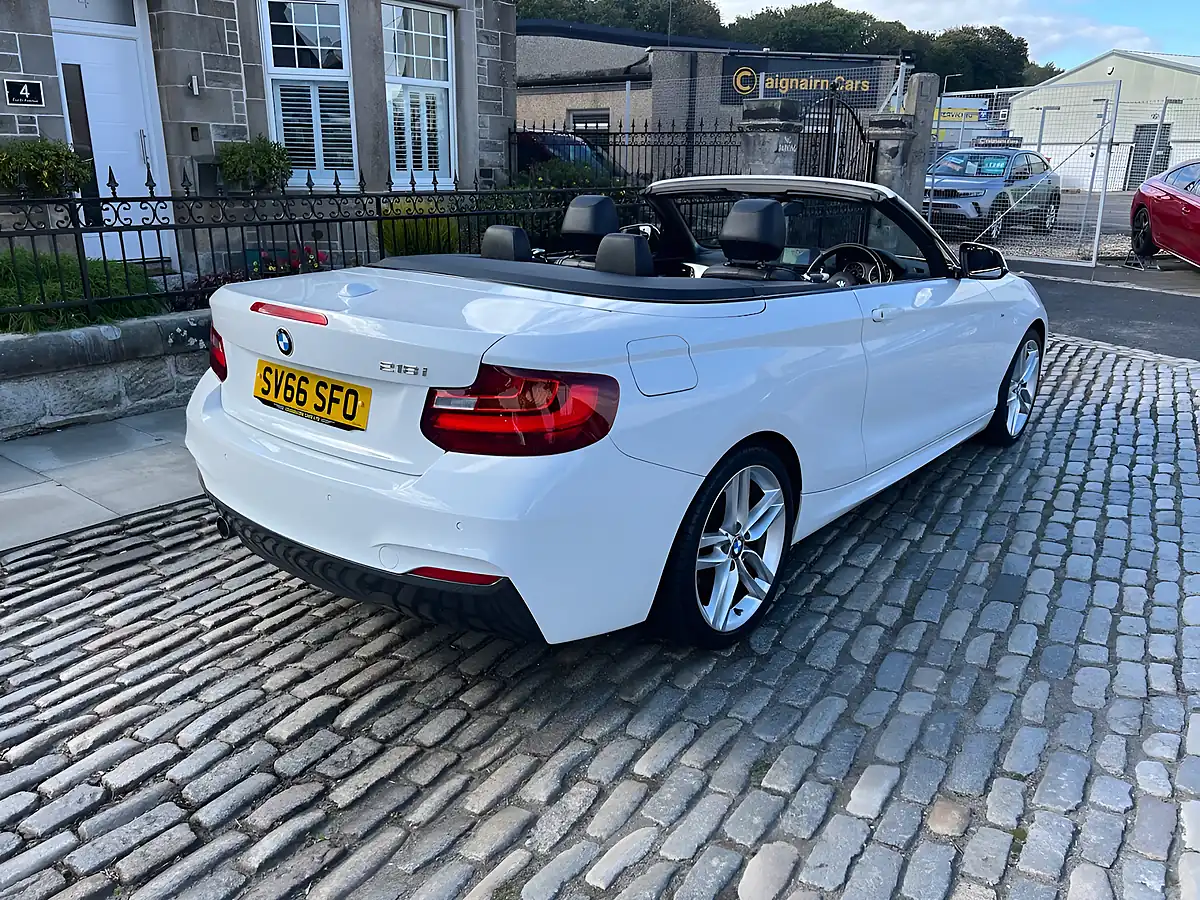 Used 2016 BMW 2 Series M Sport Alpine White - Interior and Exterior details 16