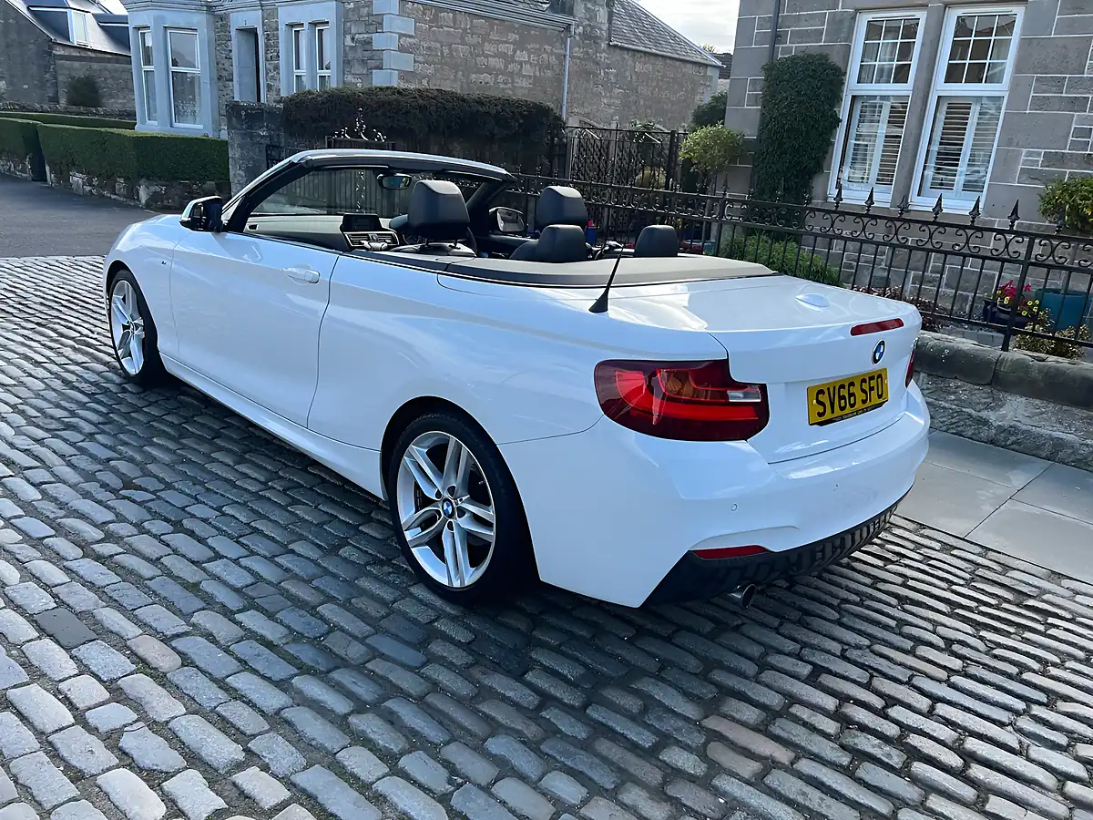 Used 2016 BMW 2 Series M Sport Alpine White - Interior and Exterior details 5