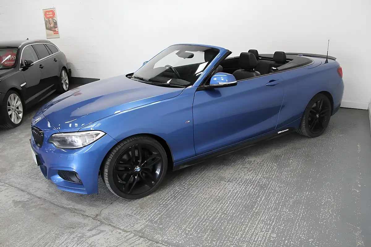 Used 2016 BMW 2 Series M Sport Blue - Interior and Exterior details 10