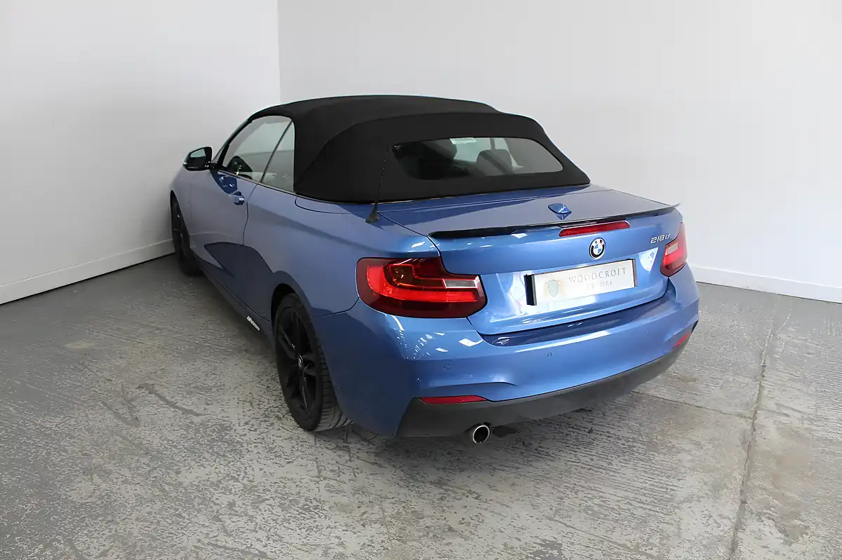 Used 2016 BMW 2 Series M Sport Blue - Interior and Exterior details 5