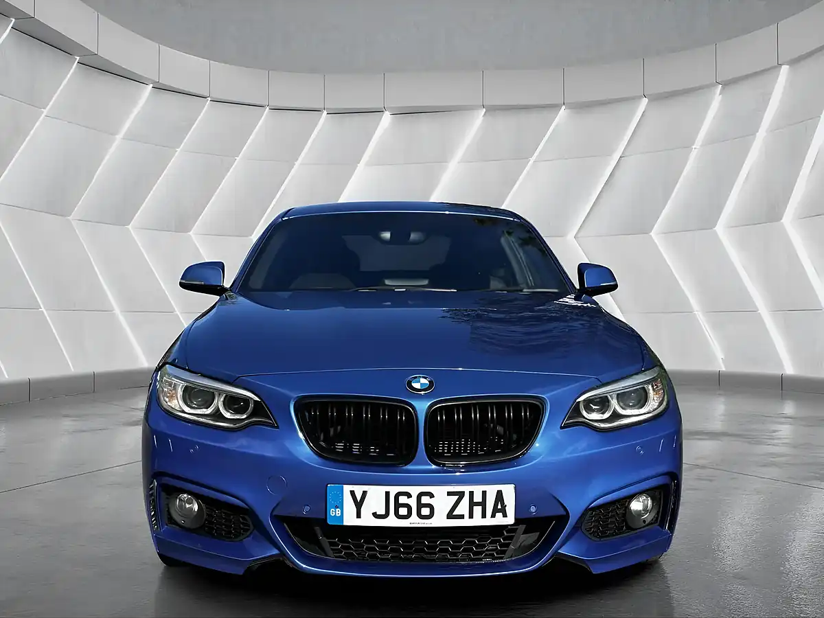 Used 2016 BMW 2 Series M Sport Blue - Interior and Exterior details 2