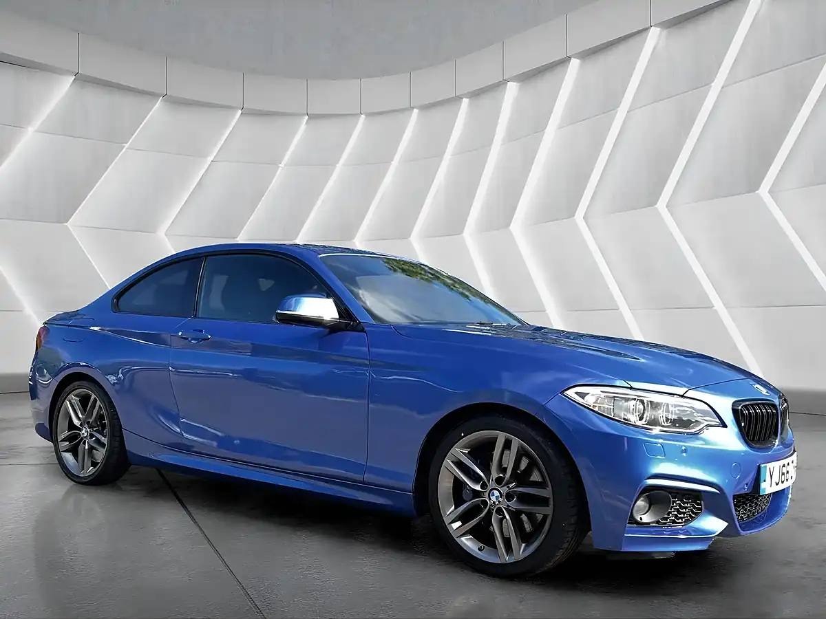 Used 2016 BMW 2 Series M Sport Blue - Interior and Exterior details 3