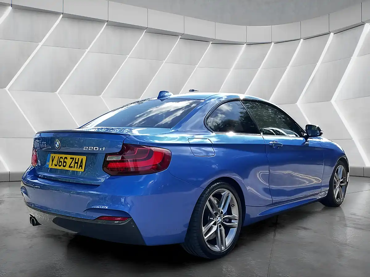 Used 2016 BMW 2 Series M Sport Blue - Interior and Exterior details 7