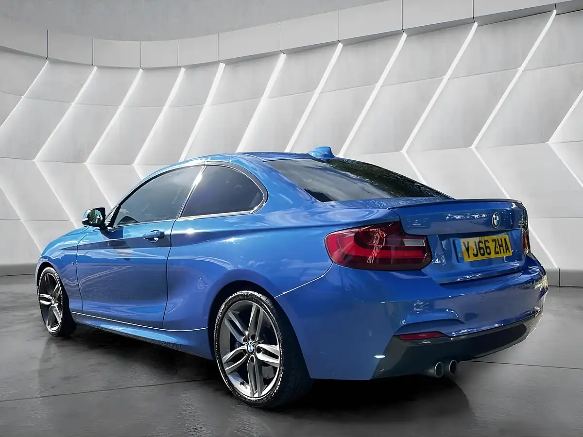 Used 2016 BMW 2 Series M Sport Blue - Interior and Exterior details 9