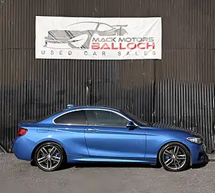 Used 2016 BMW 2 Series M Sport Blue - Interior and Exterior details 4