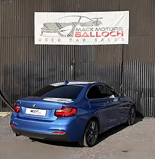 Used 2016 BMW 2 Series M Sport Blue - Interior and Exterior details 5