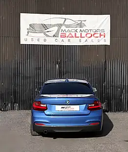 Used 2016 BMW 2 Series M Sport Blue - Interior and Exterior details 6
