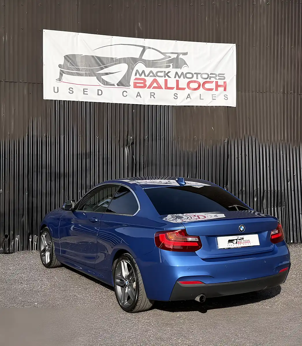 Used 2016 BMW 2 Series M Sport Blue - Interior and Exterior details 7