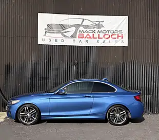 Used 2016 BMW 2 Series M Sport Blue - Interior and Exterior details 8