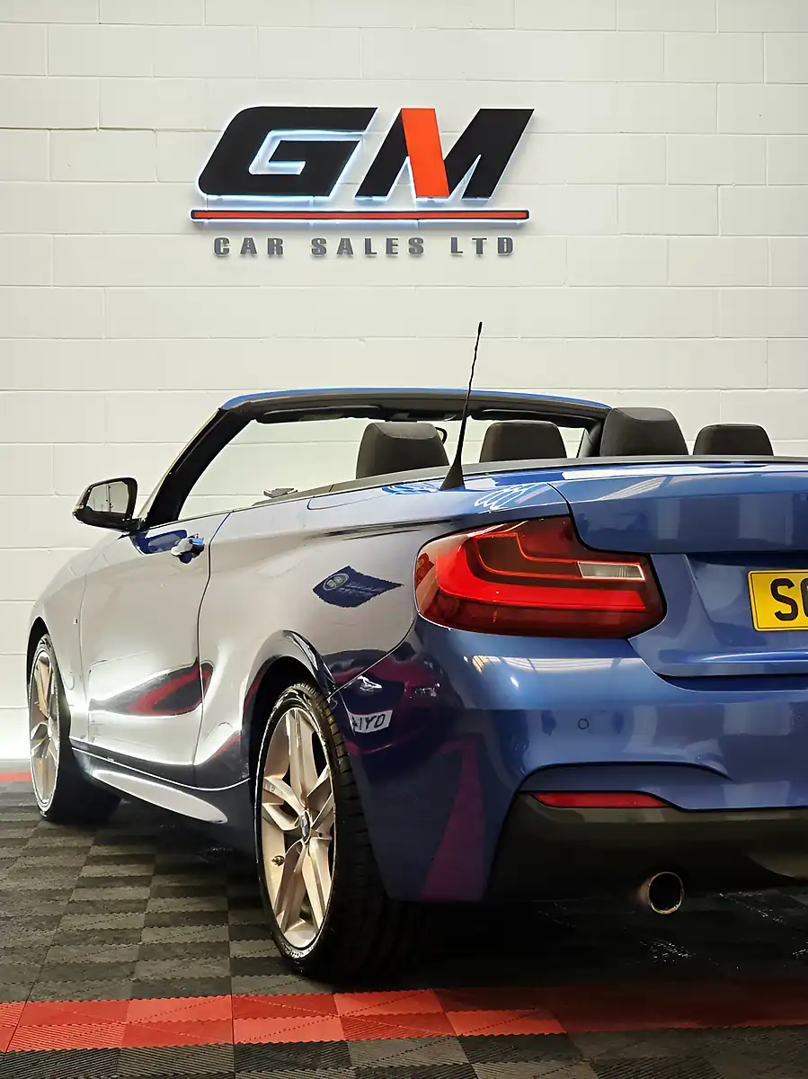 Used 2016 BMW 2 Series M Sport Estoril Blue - Interior and Exterior details 10