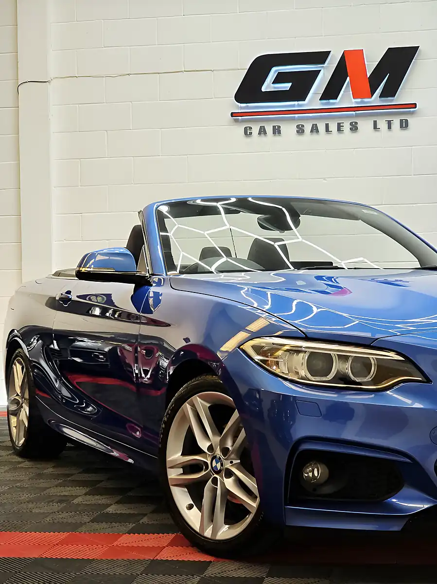 Used 2016 BMW 2 Series M Sport Estoril Blue - Interior and Exterior details 2