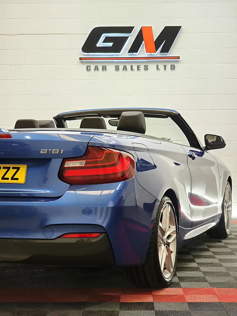 Used 2016 BMW 2 Series M Sport Estoril Blue - Interior and Exterior details 9