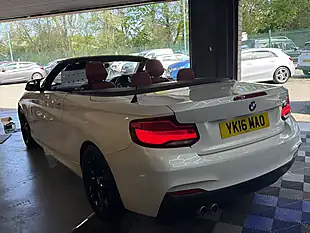 Used 2016 BMW 2 Series M Sport White - Interior and Exterior details 7