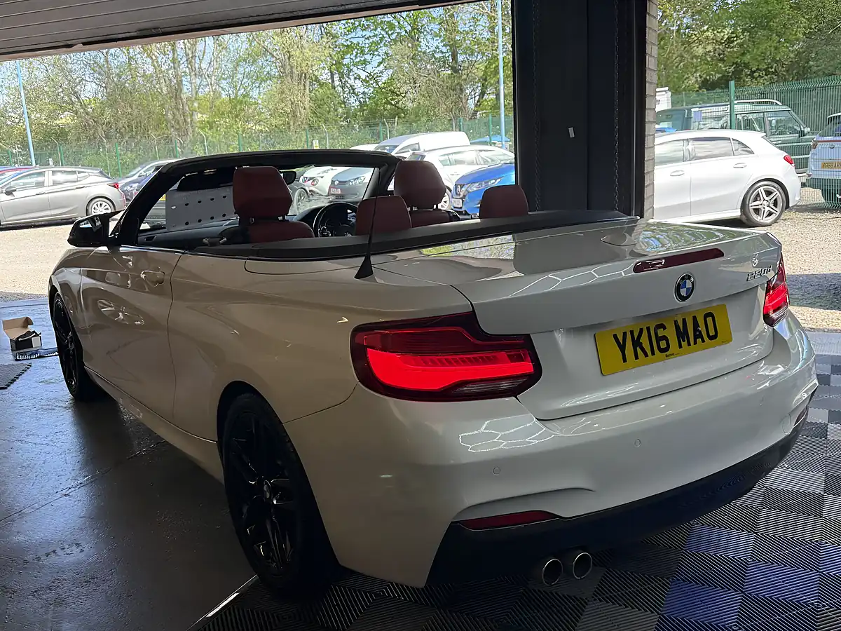 Used 2016 BMW 2 Series M Sport White - Interior and Exterior details 7