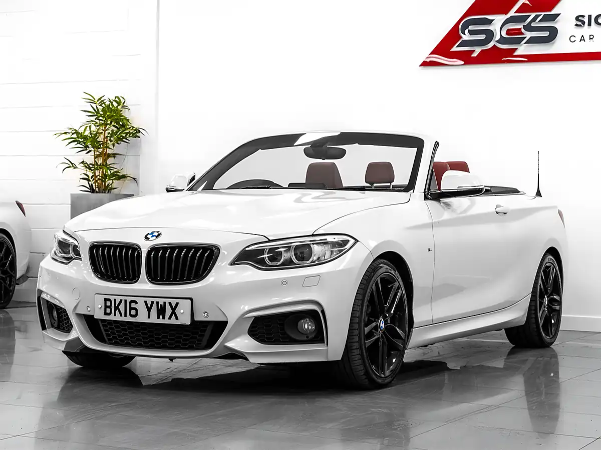 Used 2016 BMW 2 Series M Sport White - Interior and Exterior details 2