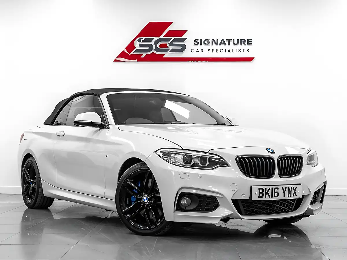 Used 2016 BMW 2 Series M Sport White - Interior and Exterior details 4