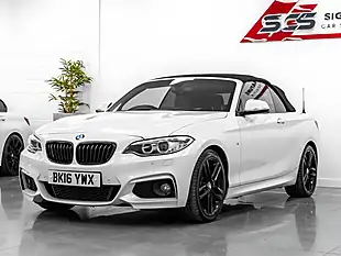 Used 2016 BMW 2 Series M Sport White - Interior and Exterior details 5